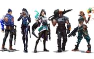 C-tier Agents on Breeze (Image via Riot Games)